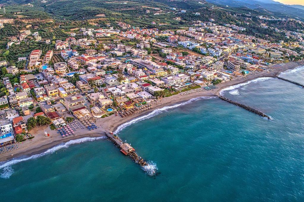 Agia Marina beach, Chania, Crete