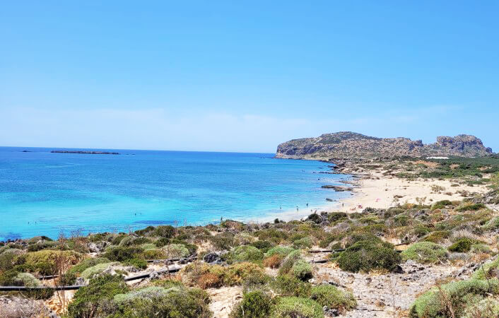 Falassarna beach in Chania